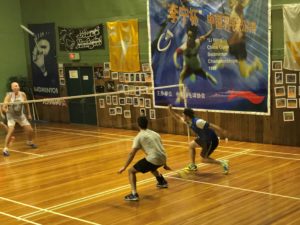 Badminton Doubles - Feather @ Victoria | British Columbia | Canada